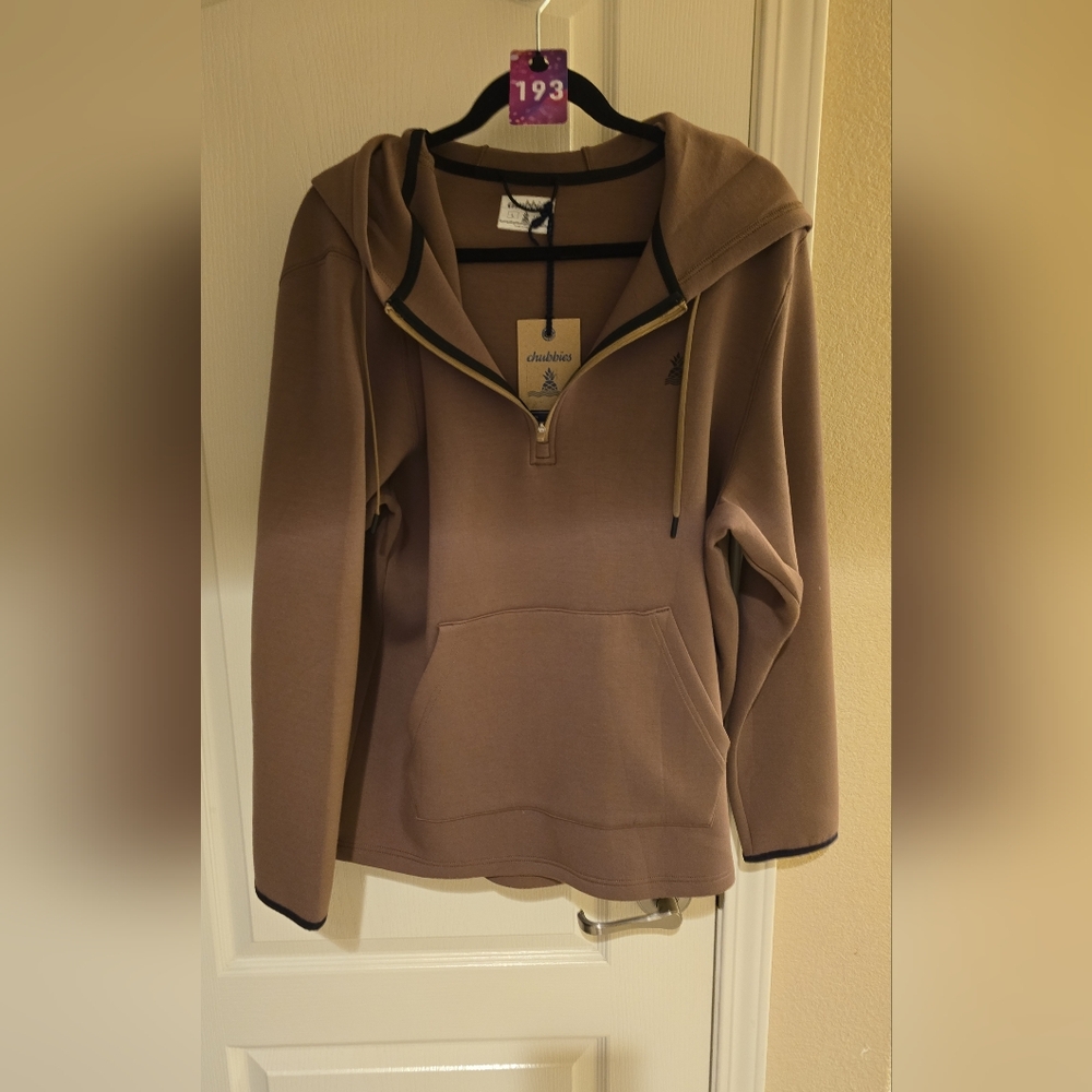 Chubbies Half Zip WAVE HOODIE